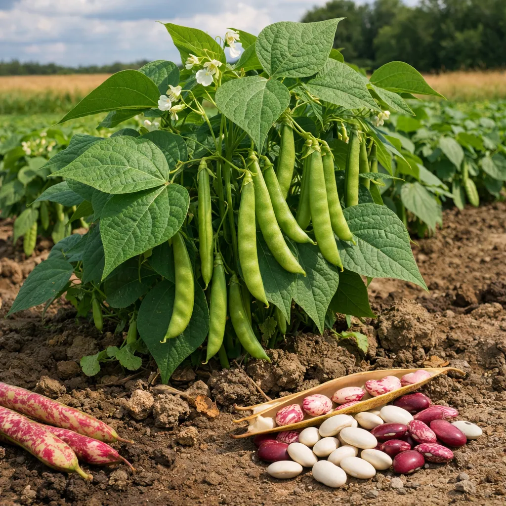Fasola zwyczajna – Phaseolus vulgaris (roślina strączkowa)