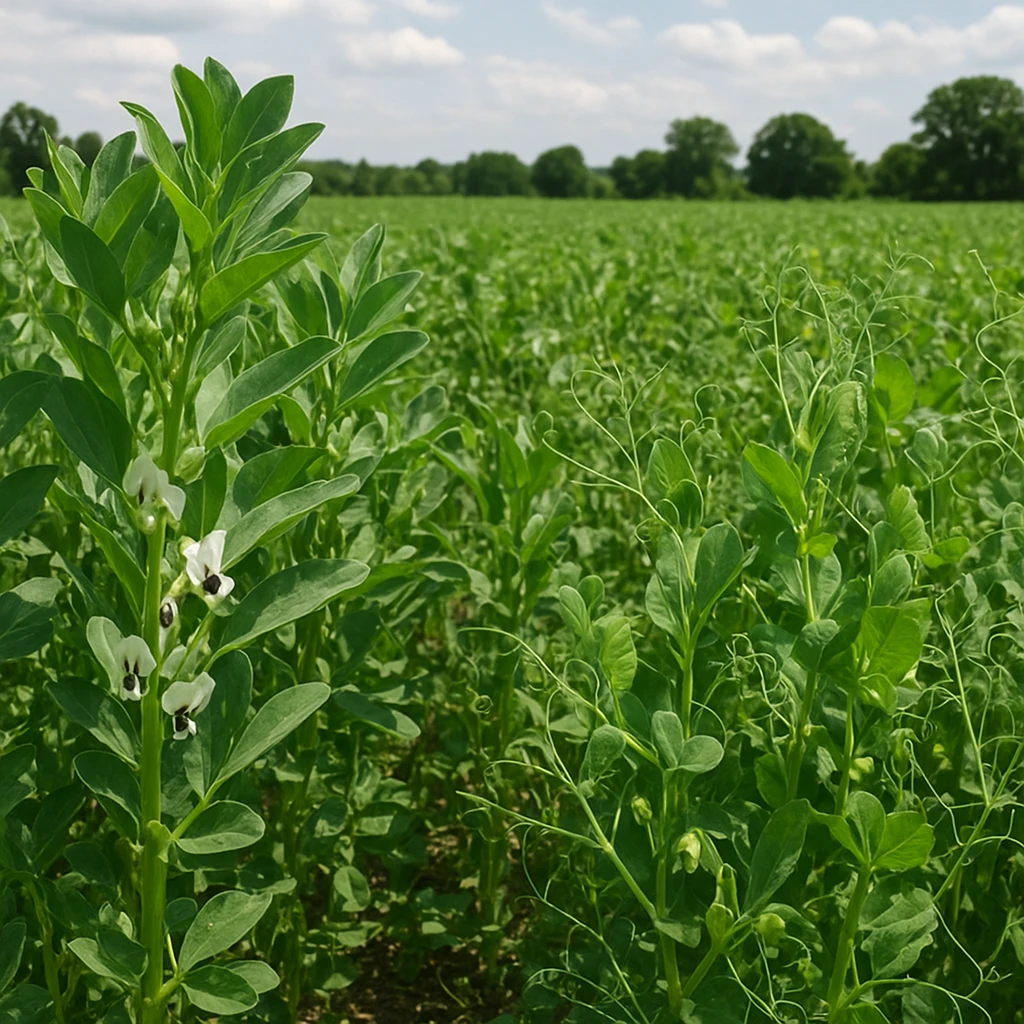 Rośliny wysokobiałkowe jako element niezależności paszowej