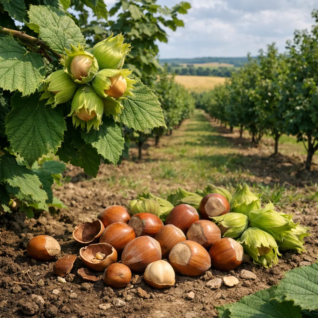Orzech laskowy – Corylus avellana (roślina sadownicza)