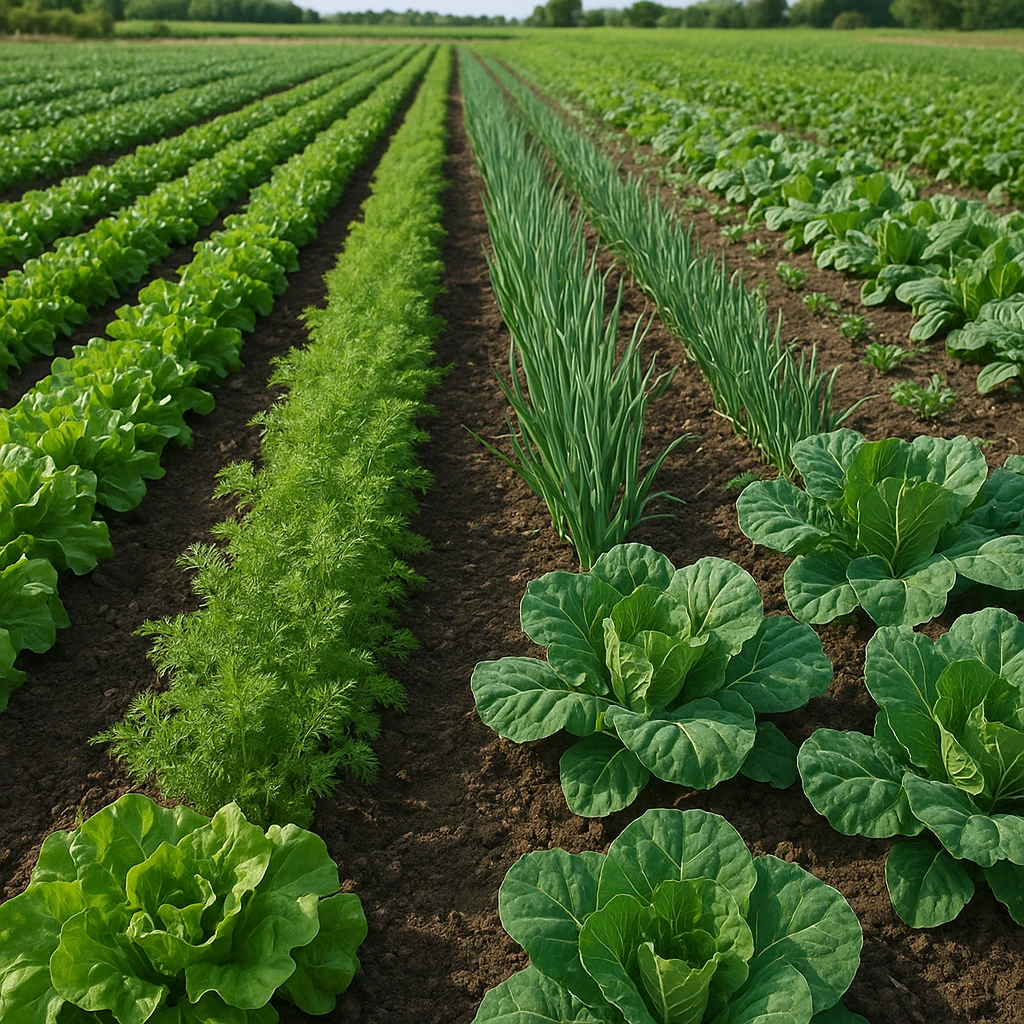 Znaczenie płodozmianu w produkcji warzyw polowych