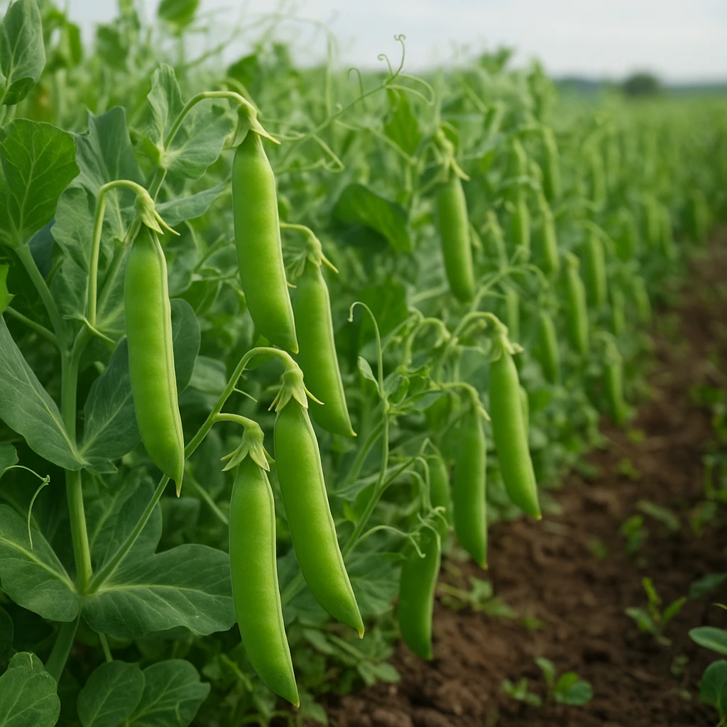 Uprawa grochu zielonego na potrzeby przetwórstwa