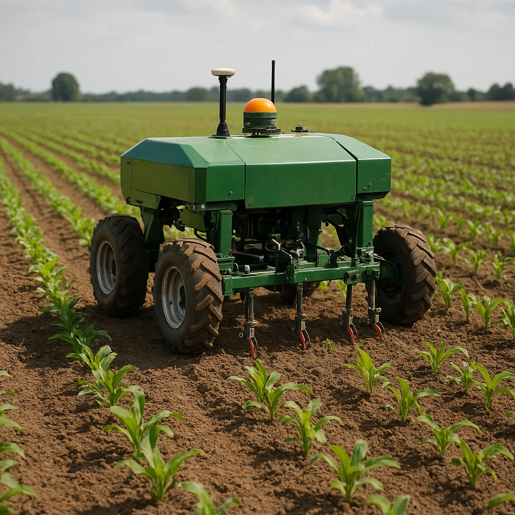 Roboty polowe do mechanicznego zwalczania chwastów