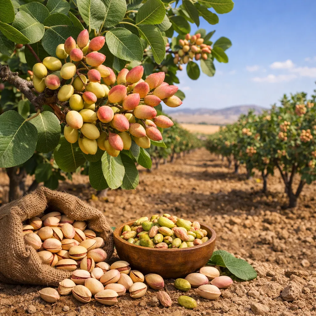 Pistacja właściwa – Pistacia vera (roślina sadownicza)