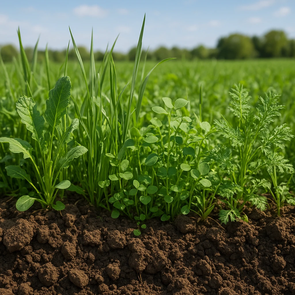 Mieszanki poplonowe poprawiające strukturę gleby