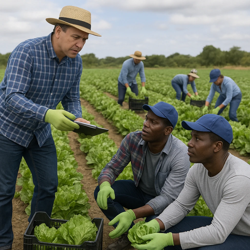 Zarządzanie pracownikami sezonowymi przy zbiorach warzyw