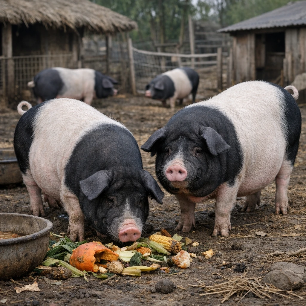 Jinhua – Sus scrofa domesticus – trzoda chlewna