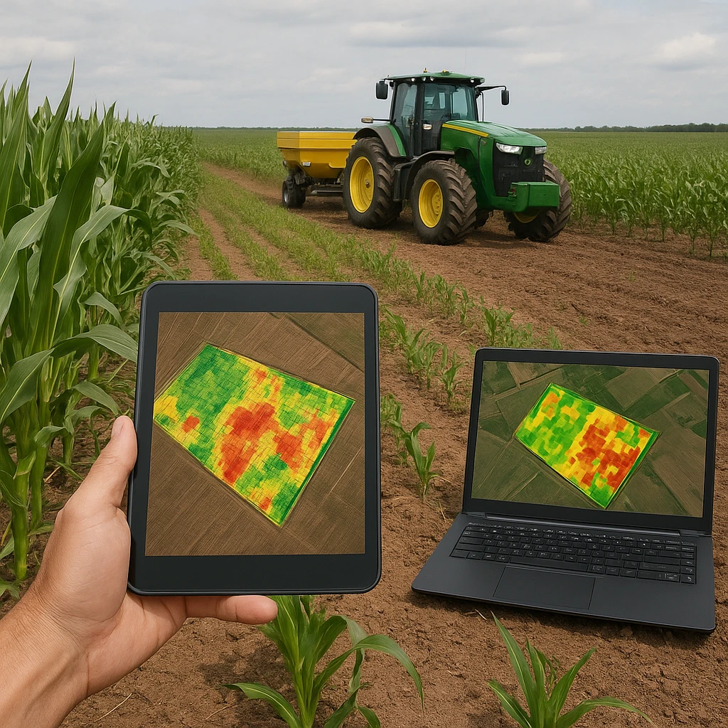 Precyzyjne rolnictwo w uprawie kukurydzy – mapy plonów i nawożenie zmienne