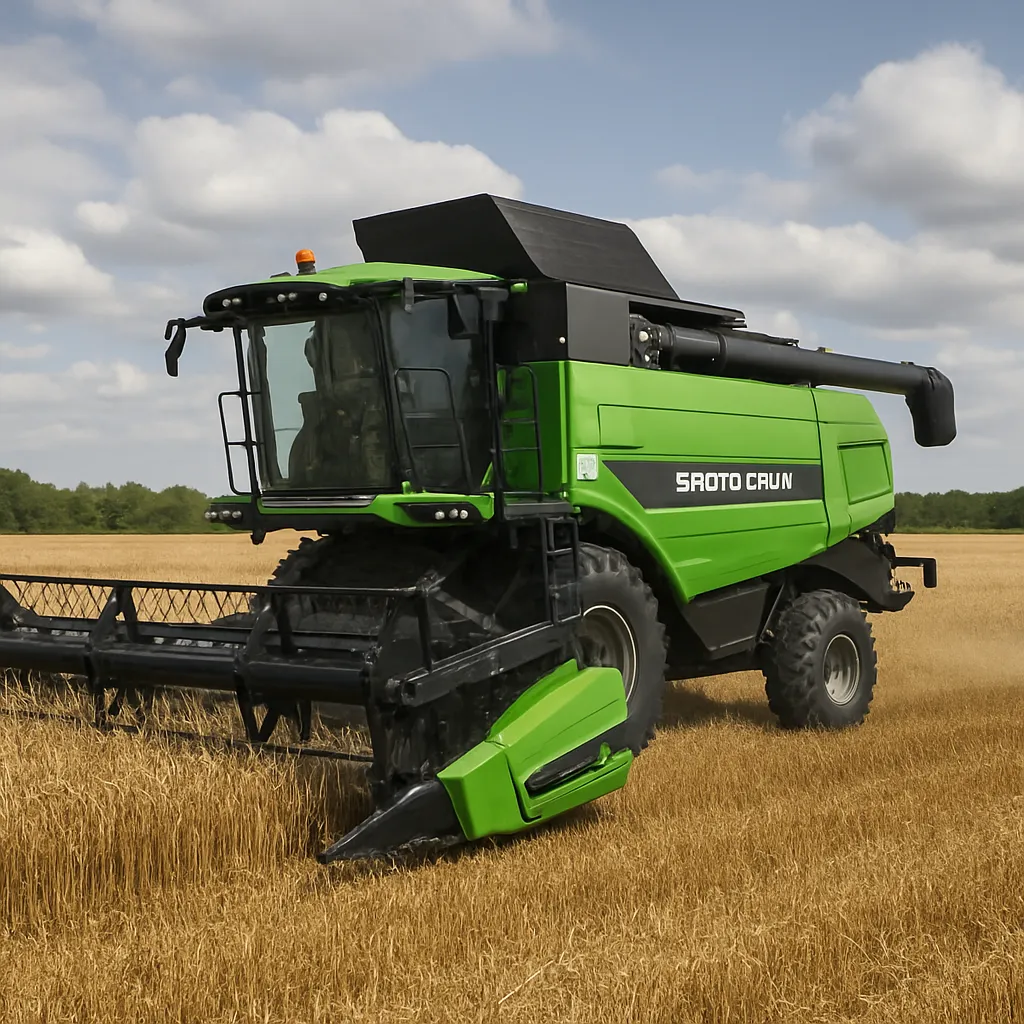 Kombajn Zbożowy 6215 – Deutz-Fahr