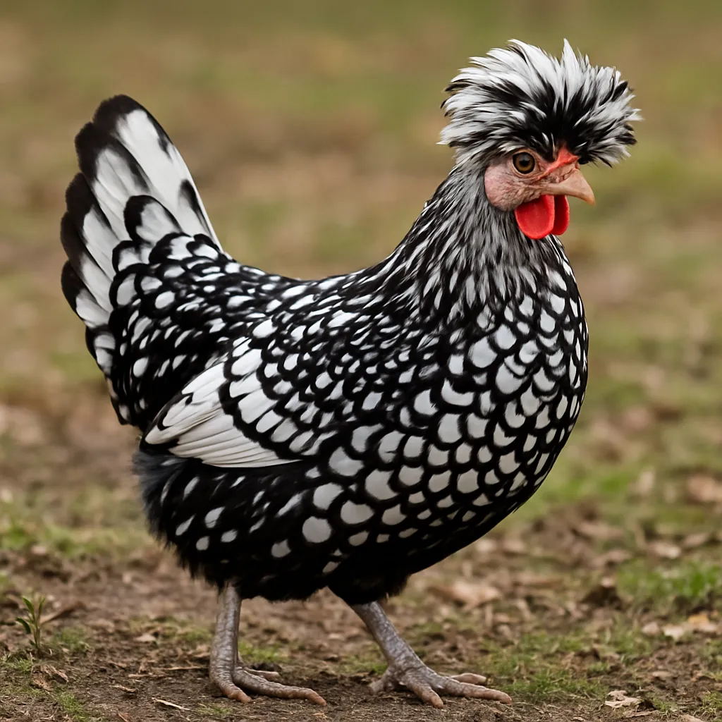 Padovana – Gallus gallus domesticus – kura