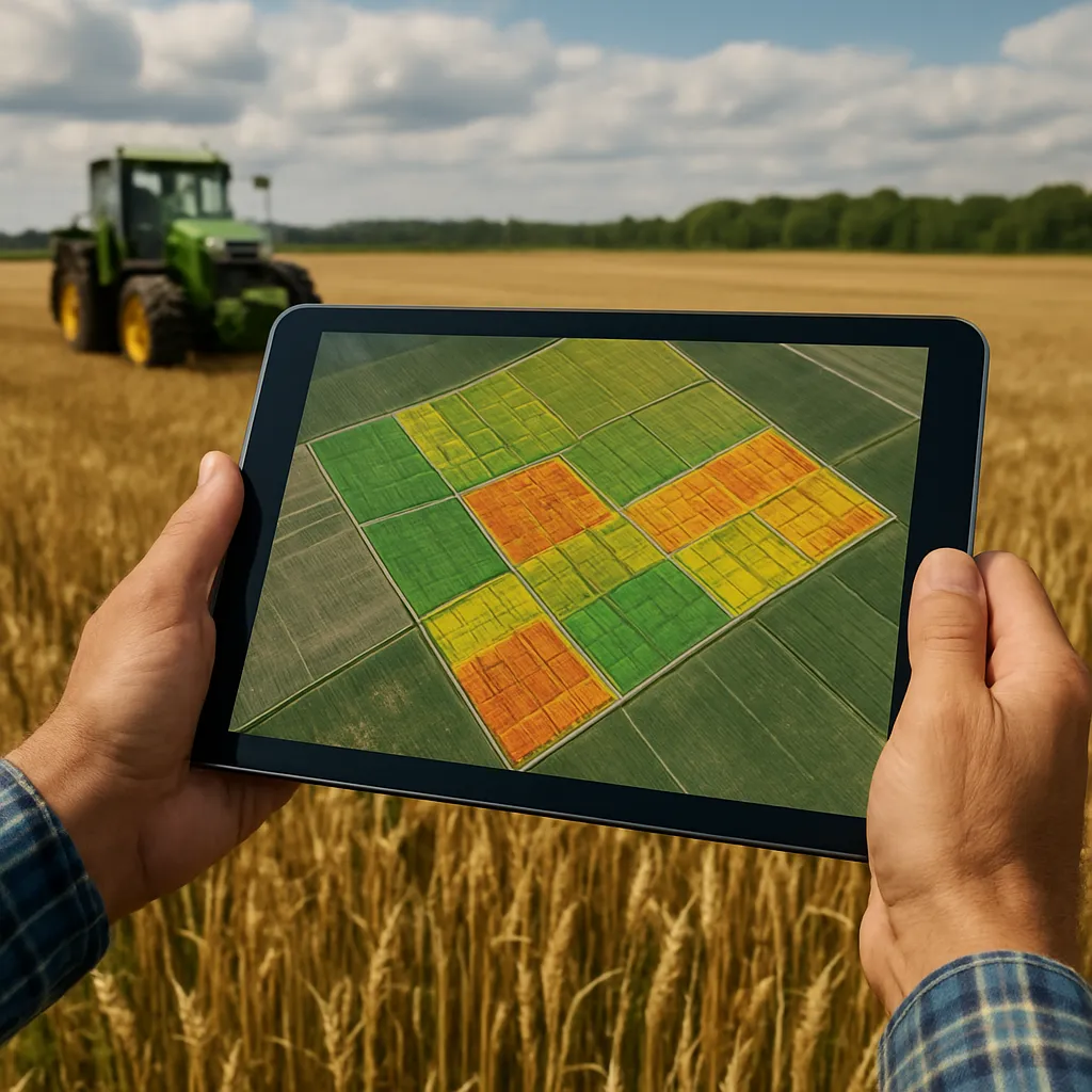 Cyfrowe mapy pól – jak je tworzyć i aktualizować