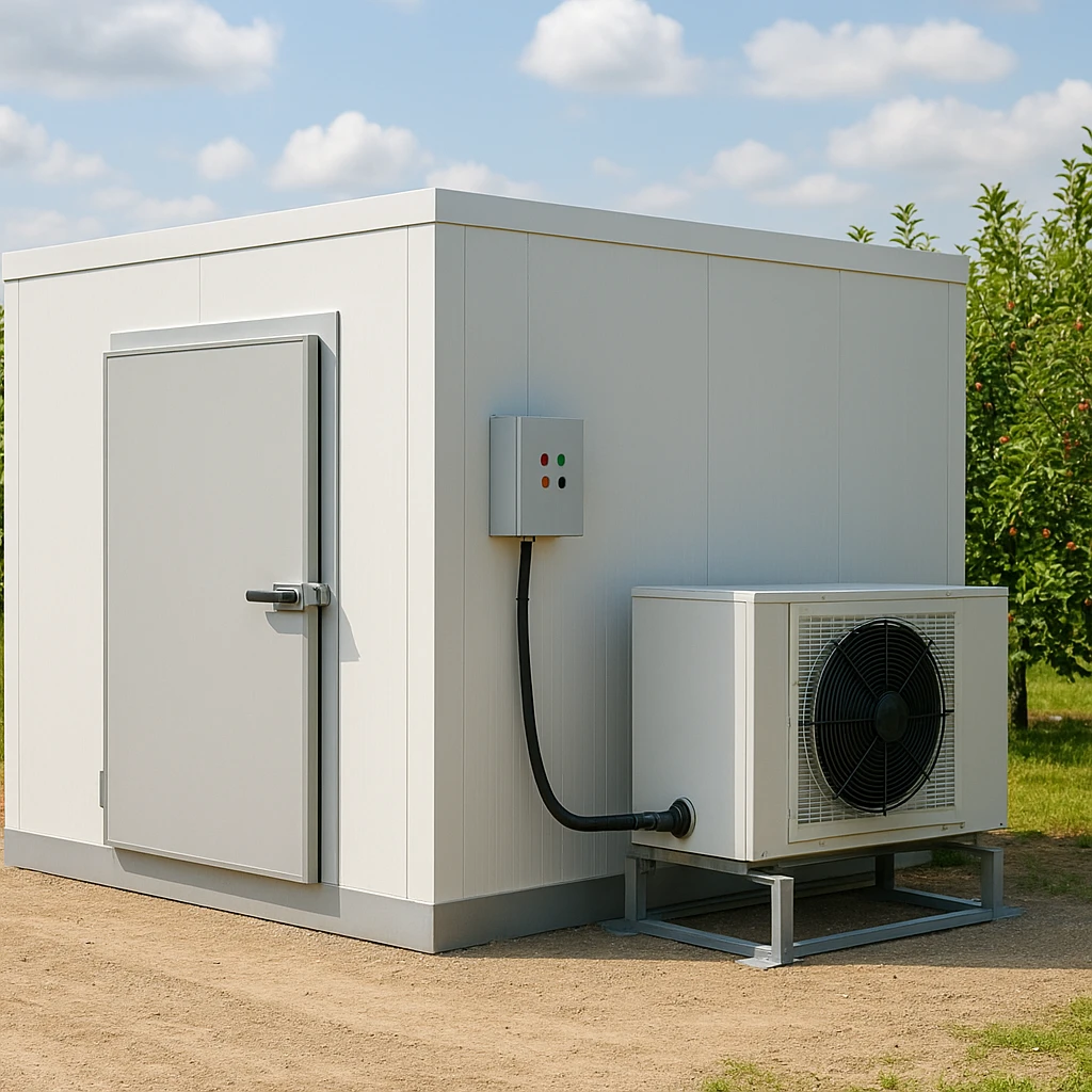 Nowoczesne chłodnie modułowe dla małych gospodarstw