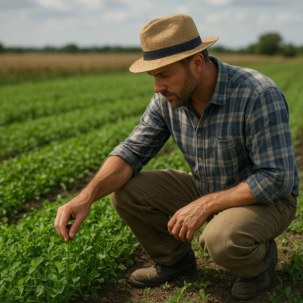 Wsiewki śródplonowe w praktyce rolnika ekologicznego
