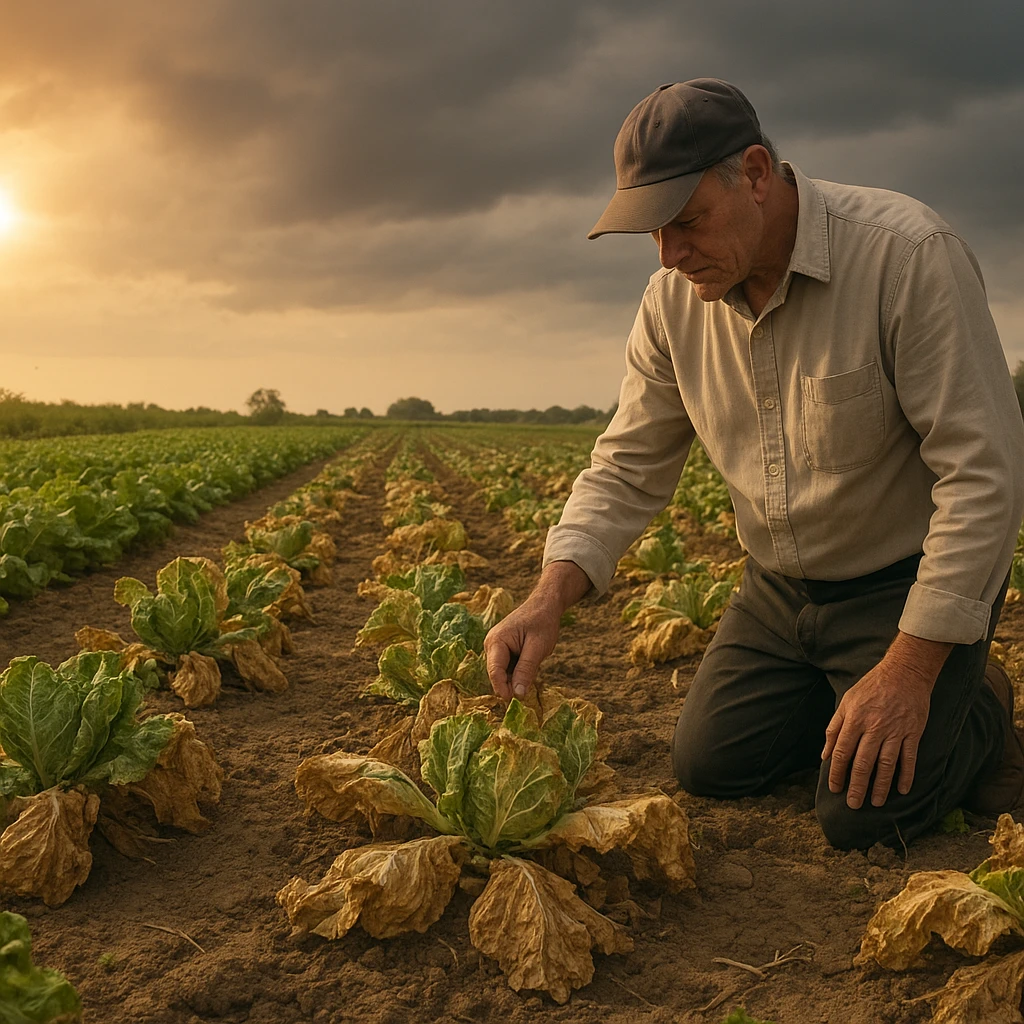 Wpływ zmian klimatu na produkcję warzyw w kraju