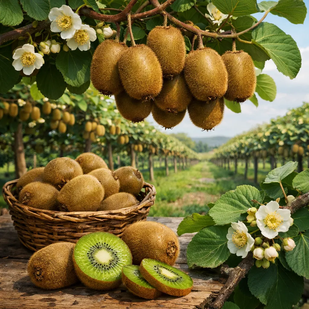 Kiwi – Actinidia deliciosa (roślina sadownicza)