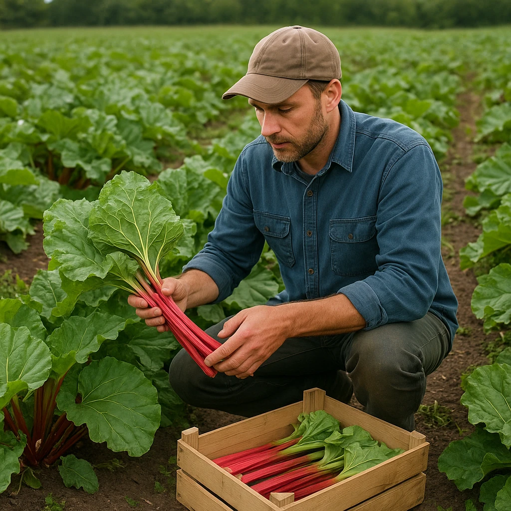 Uprawa rabarbaru jako dodatkowe źródło dochodu