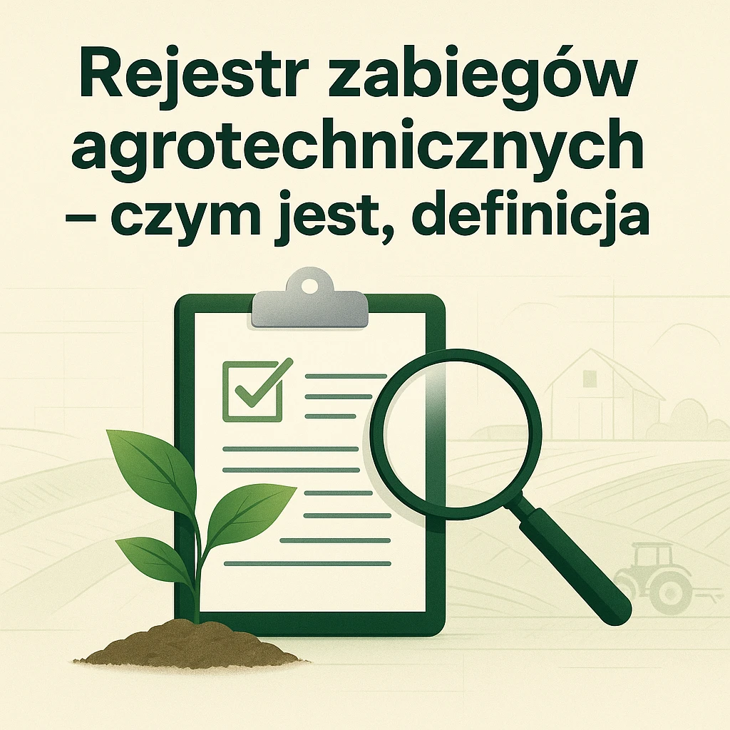 Rejestr zabiegów agrotechnicznych – czym jest, definicja