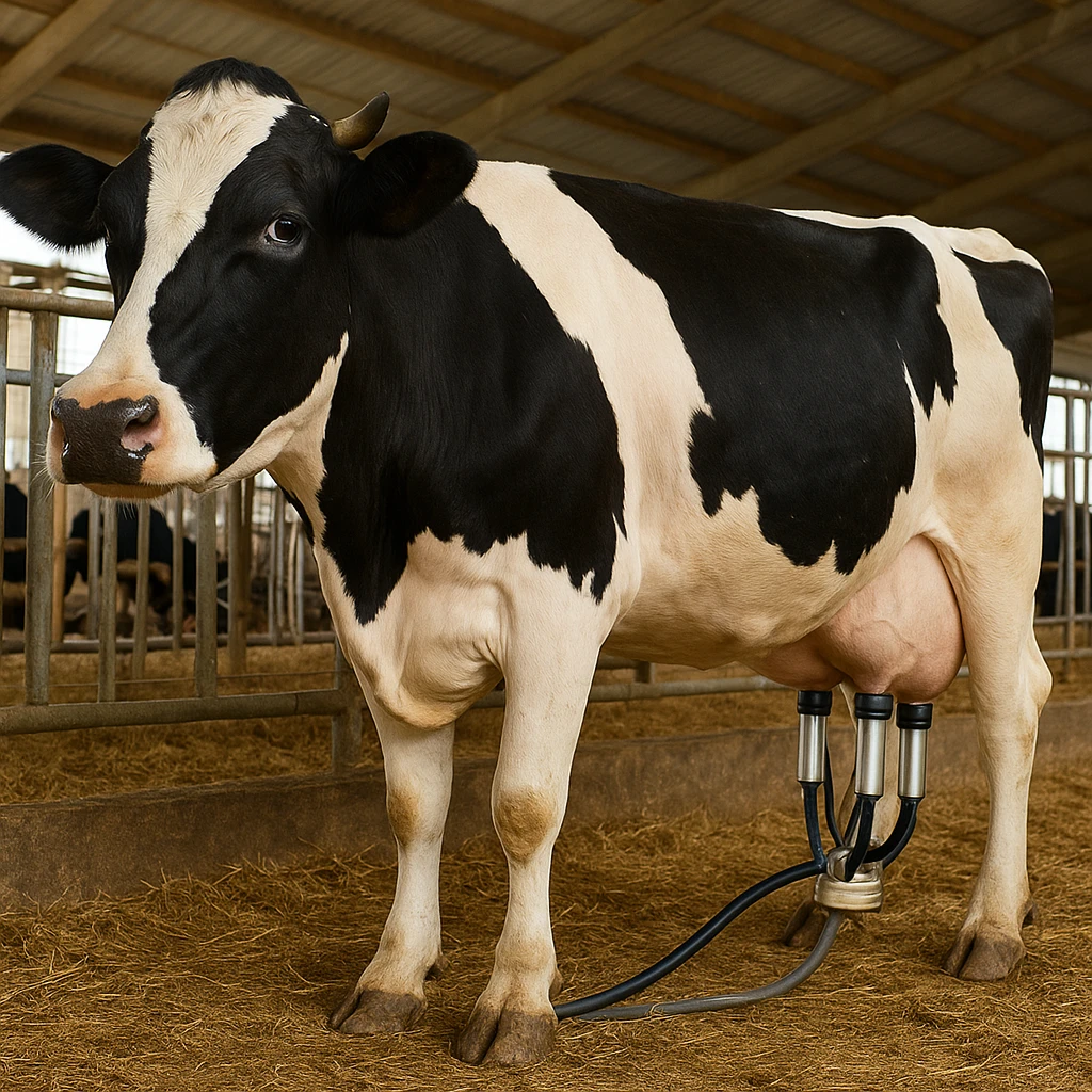 Rekordowa wydajność mleka od jednej krowy w ciągu dnia