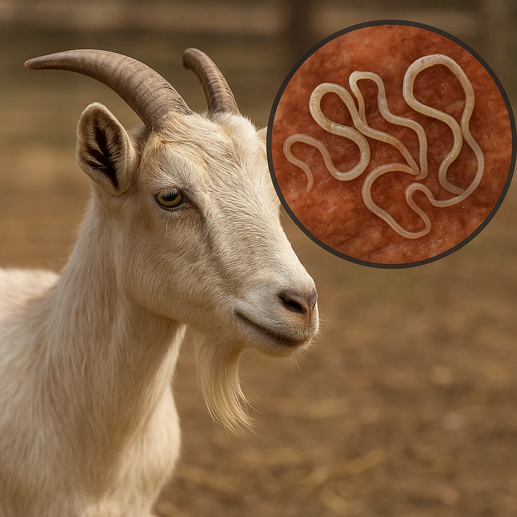 Pasożyty przewodu pokarmowego u kóz – jak skutecznie odrobaczać?