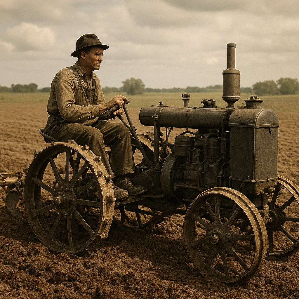 Historia pierwszych ciągników spalinowych