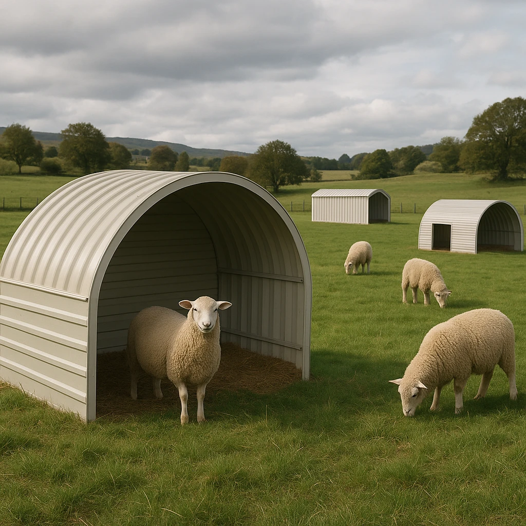 Projektowanie budynków dla owiec w klimacie umiarkowanym