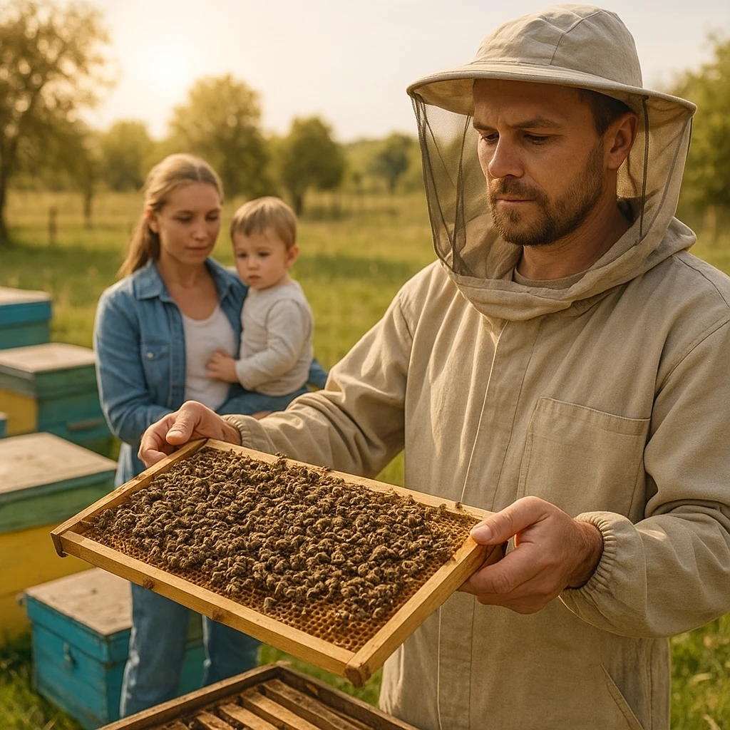Produkcja miodu – czy pasieka może utrzymać rodzinę?