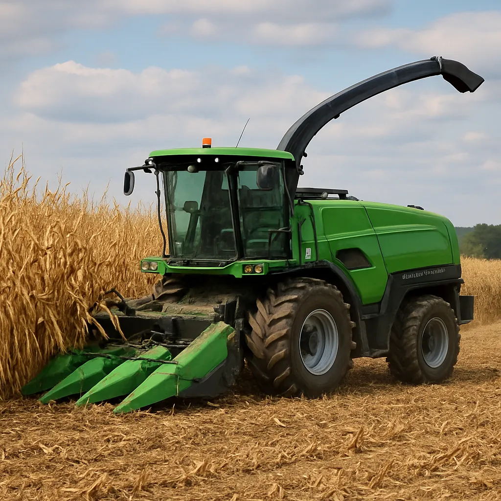 Deutz-Fahr 6165 TTV – sieczkarnia polowa Deutz-Fahr