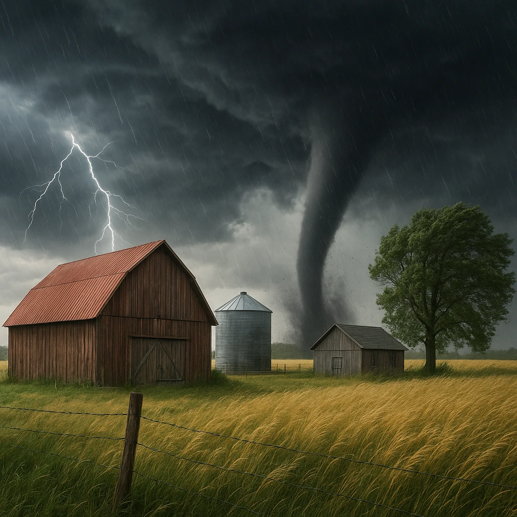 Ochrona gospodarstwa przed skutkami nawałnic i huraganów