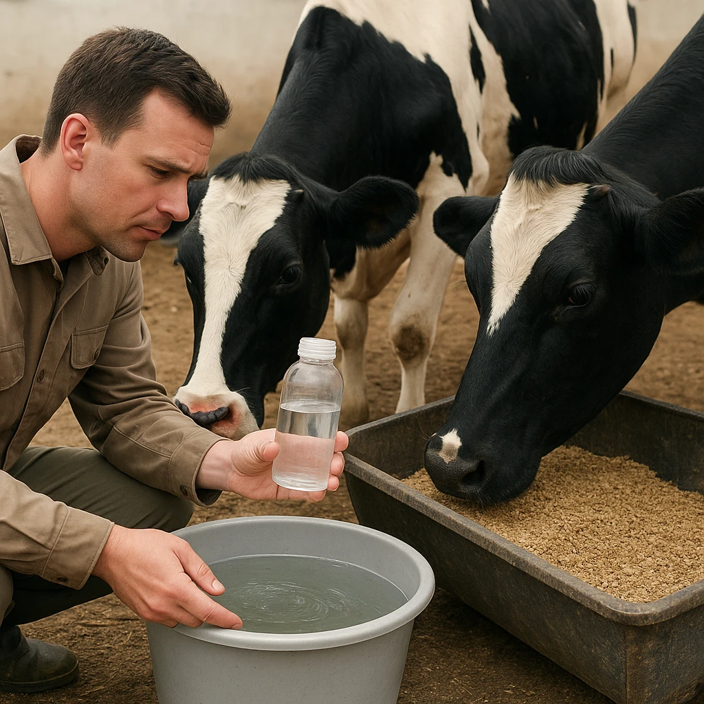 Wpływ jakości wody na pobranie paszy i wyniki produkcyjne