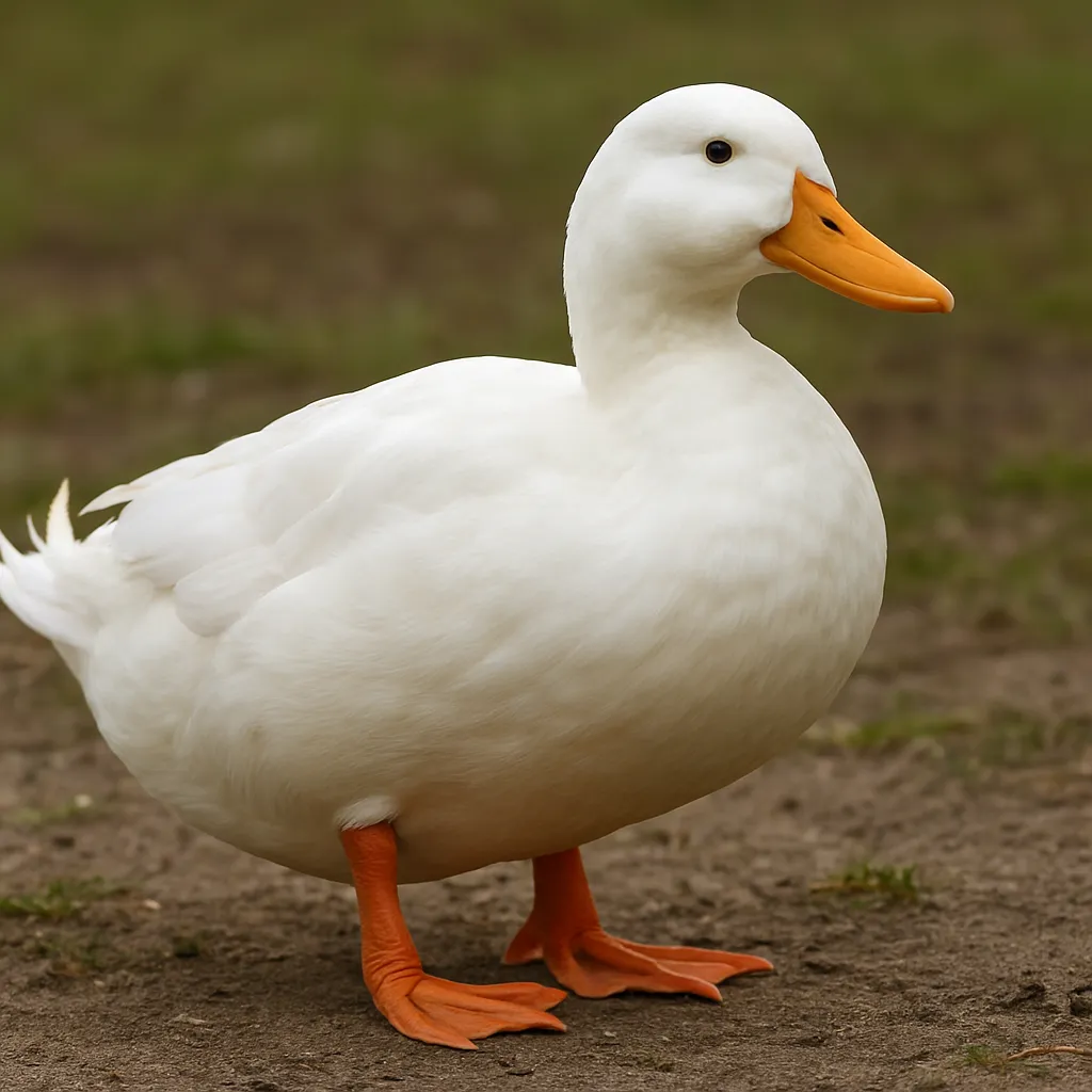 German Pekin – Anas platyrhynchos domesticus – kaczka
