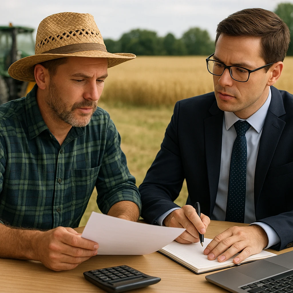 Jak przygotować się do rozmowy z doradcą finansowym jako rolnik