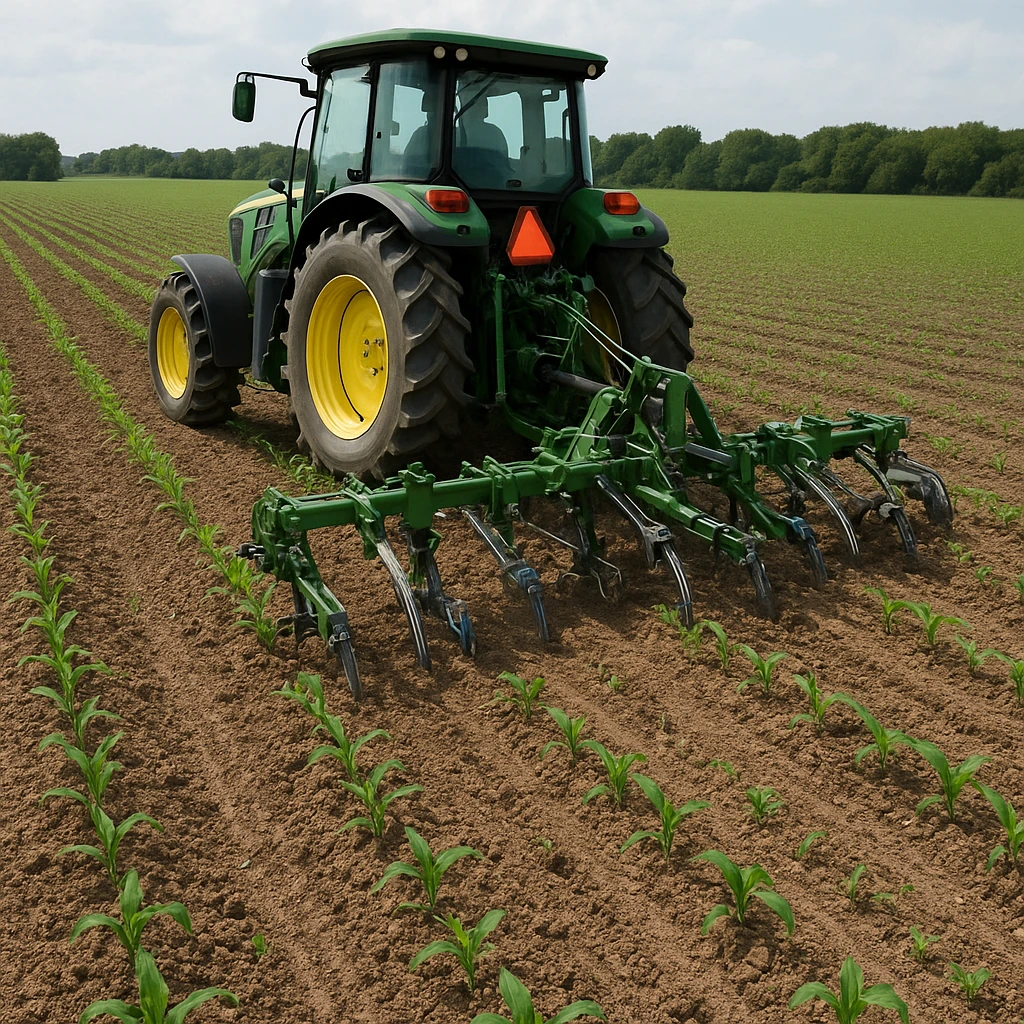 Mechaniczne zwalczanie chwastów w uprawach szerokorzędowych