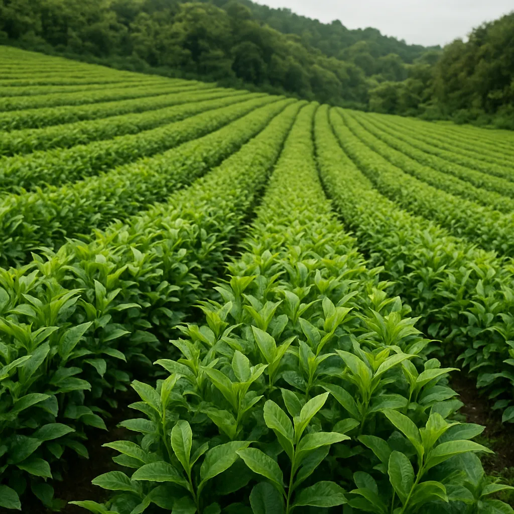 Uprawa zielonej herbaty