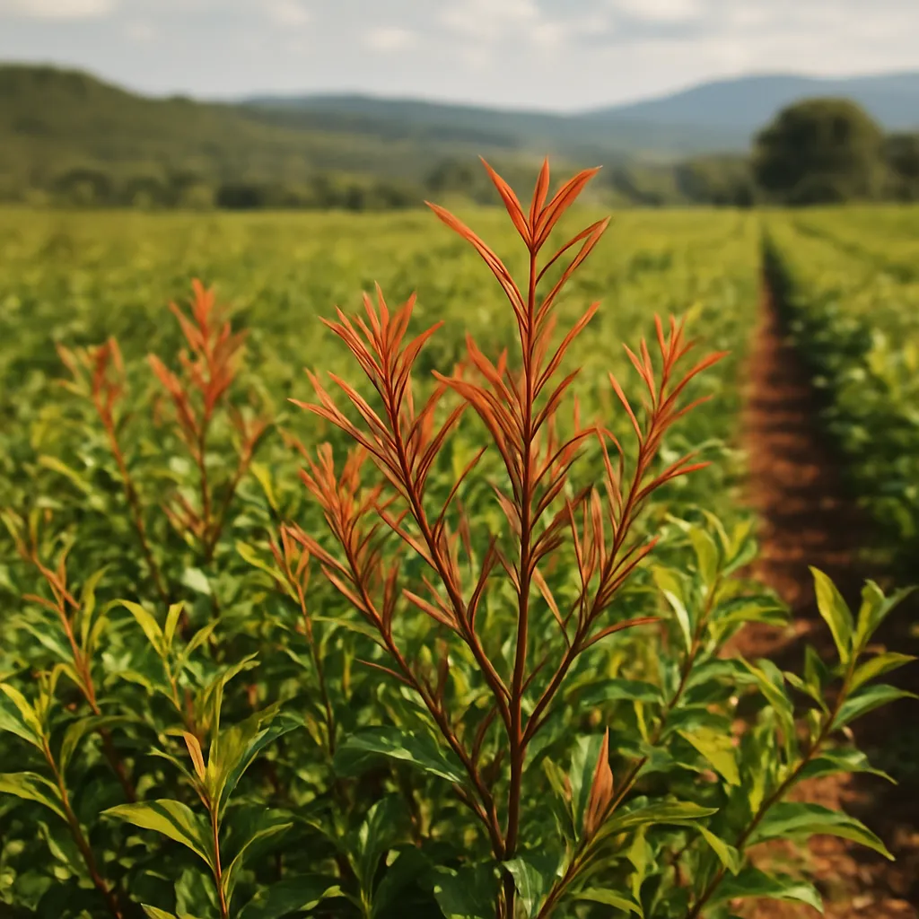 Uprawa czerwonej herbaty rooibos