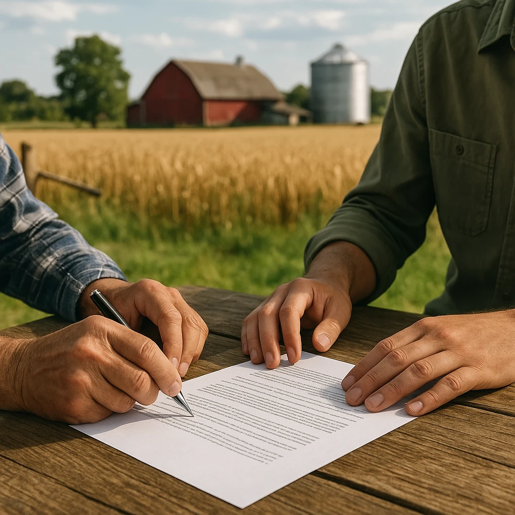 Umowa przekazania gospodarstwa następcy – jak uniknąć sporów rodzinnych