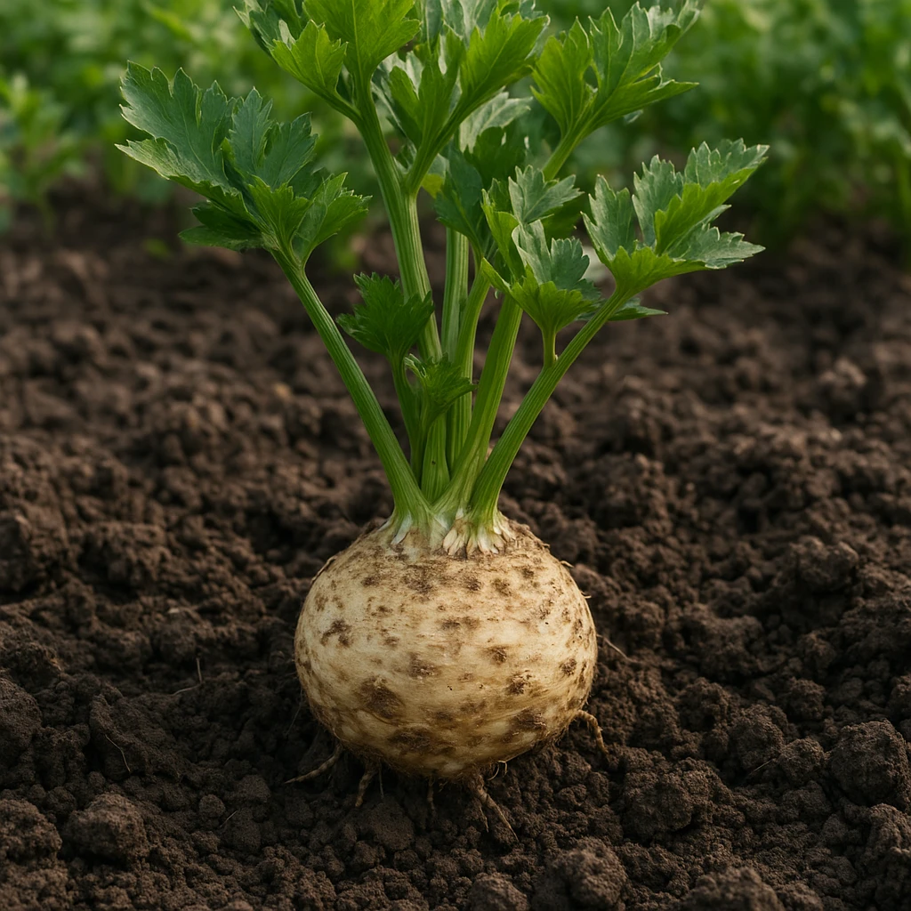 Uprawa selera korzeniowego na glebach ciężkich