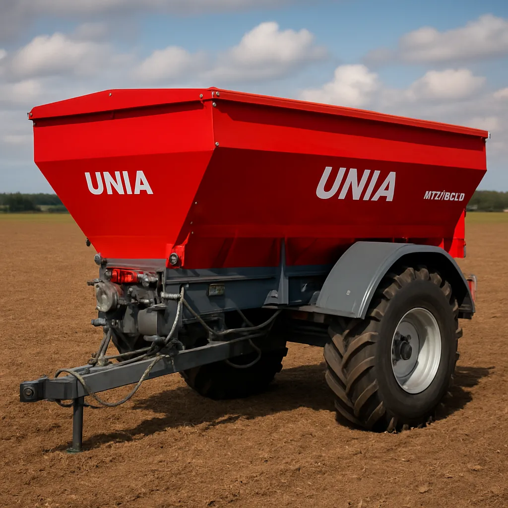 Unia RCW 12000 – rozsiewacz nawozów Unia