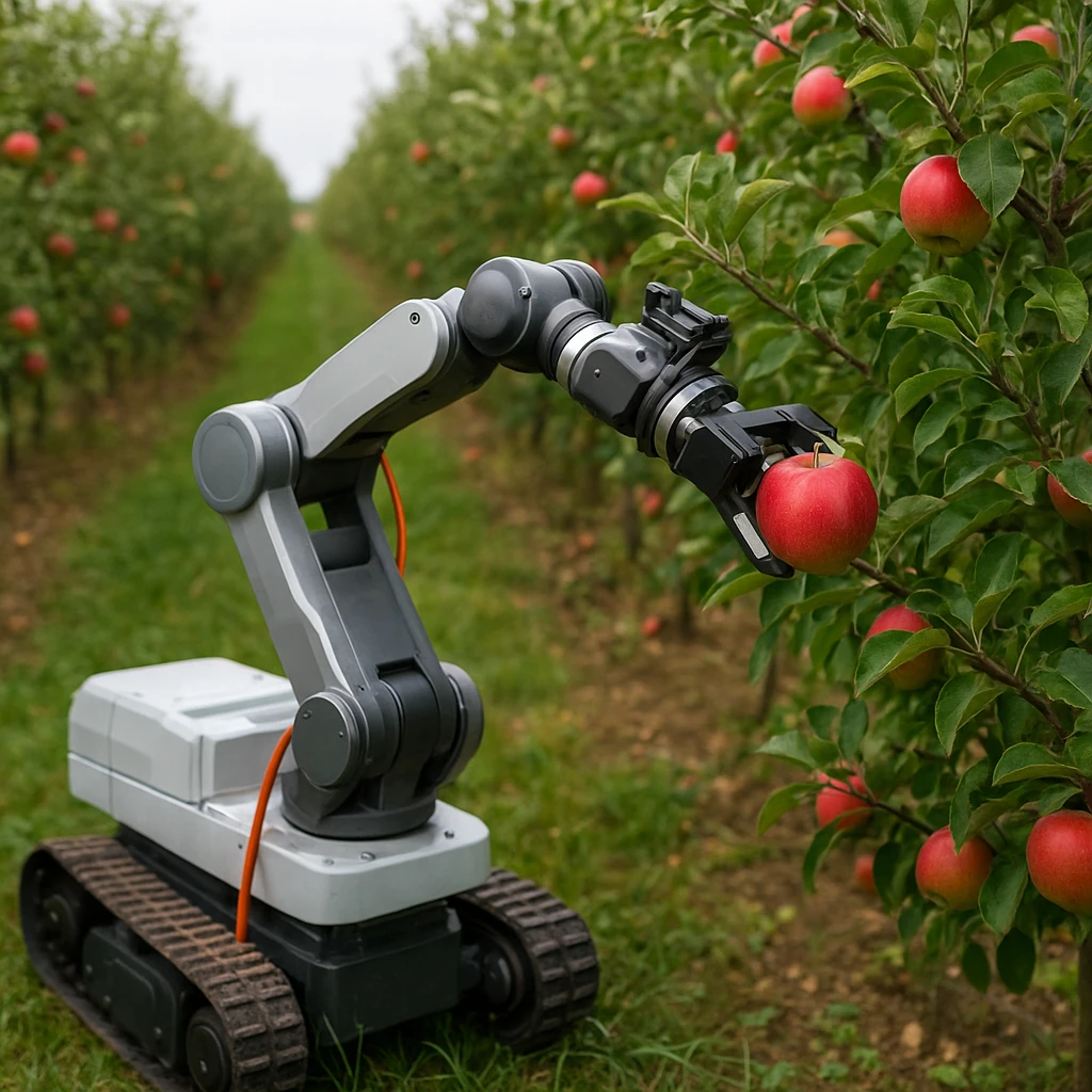 Zastosowanie robotów w sadownictwie towarowym