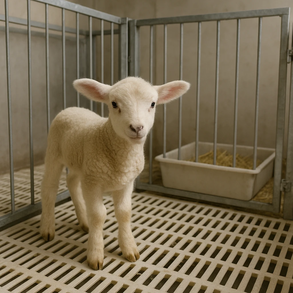 Kojce dla jagniąt – bezpieczeństwo i higiena