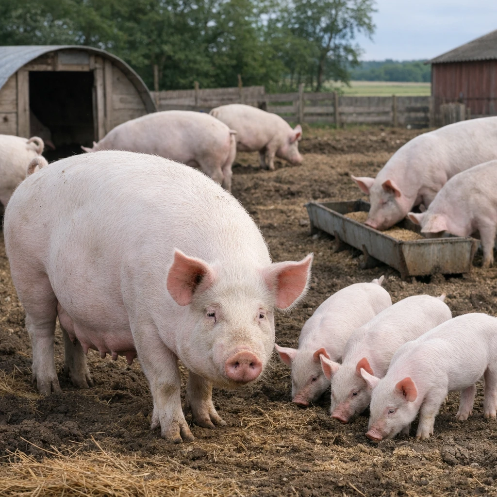 Large White – Sus scrofa domesticus – trzoda chlewna