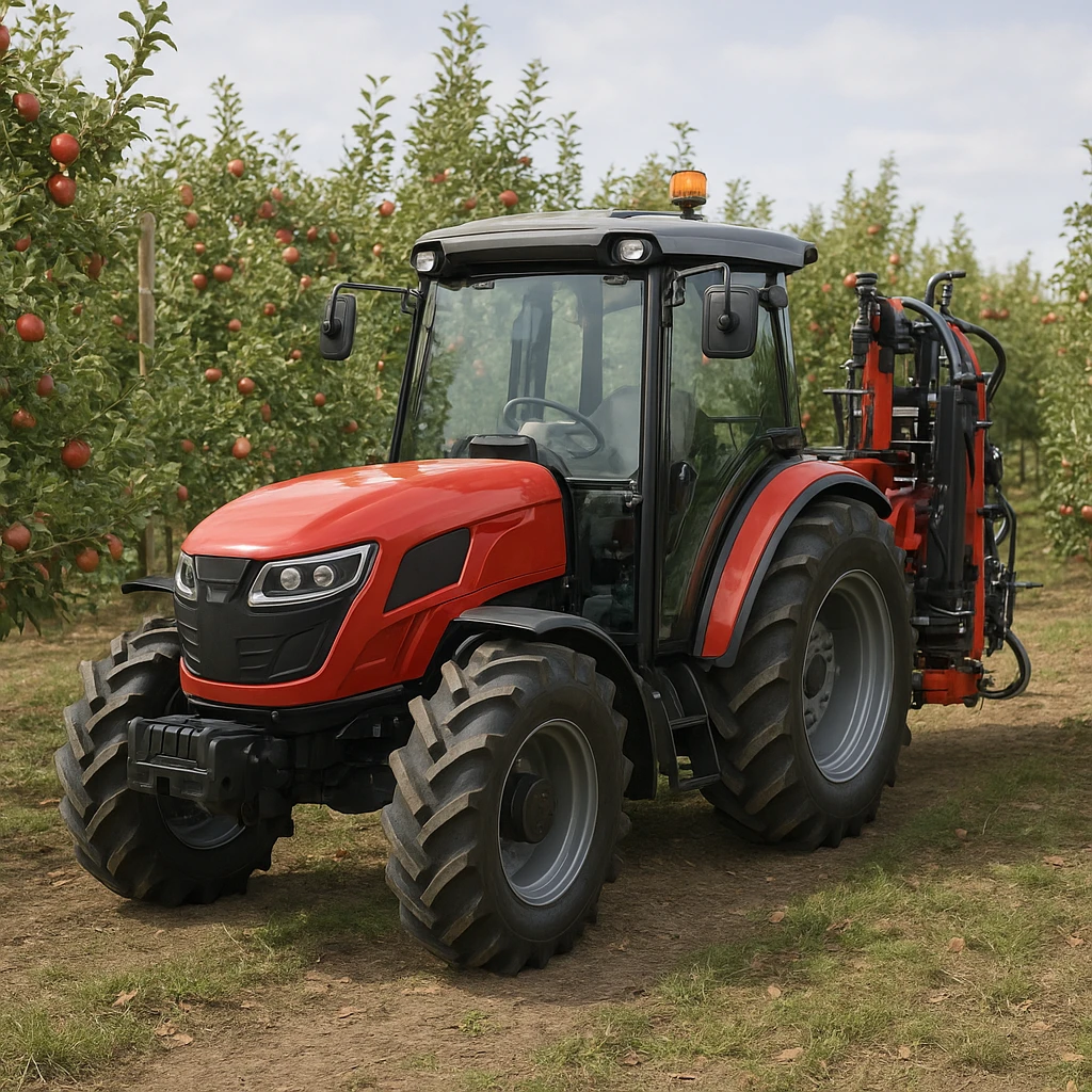 Nowoczesne ciągniki sadownicze – parametry i zastosowanie