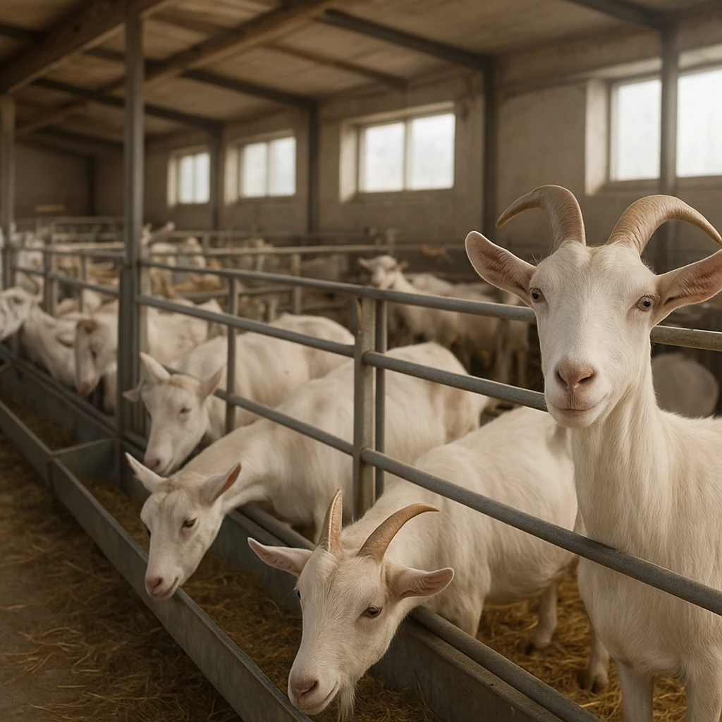 Dobrostan kóz w systemie alkierzowym