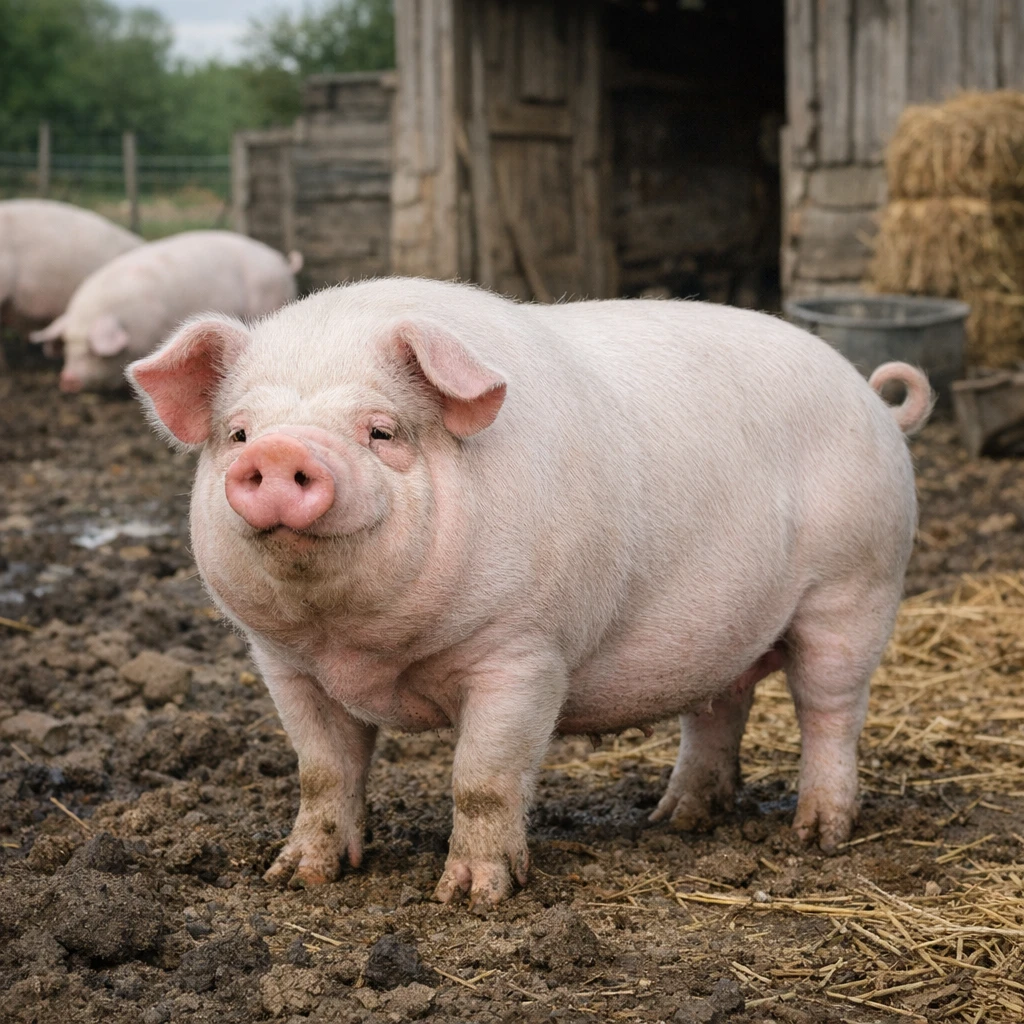 Middle White – Sus scrofa domesticus – trzoda chlewna