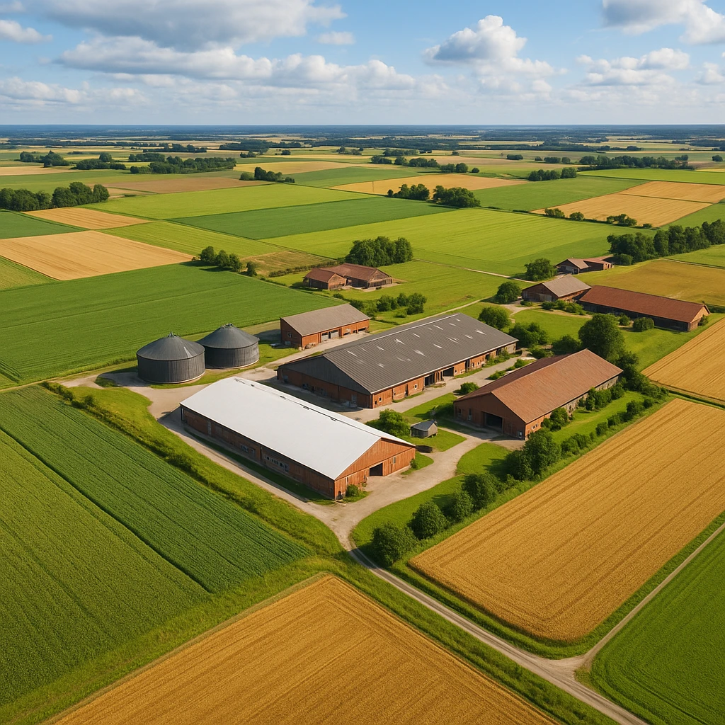 Największe gospodarstwa rolne w Niemczech