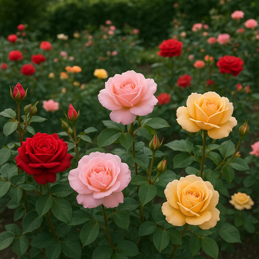 Róże w ogrodzie – wybór odmian odpornych na choroby