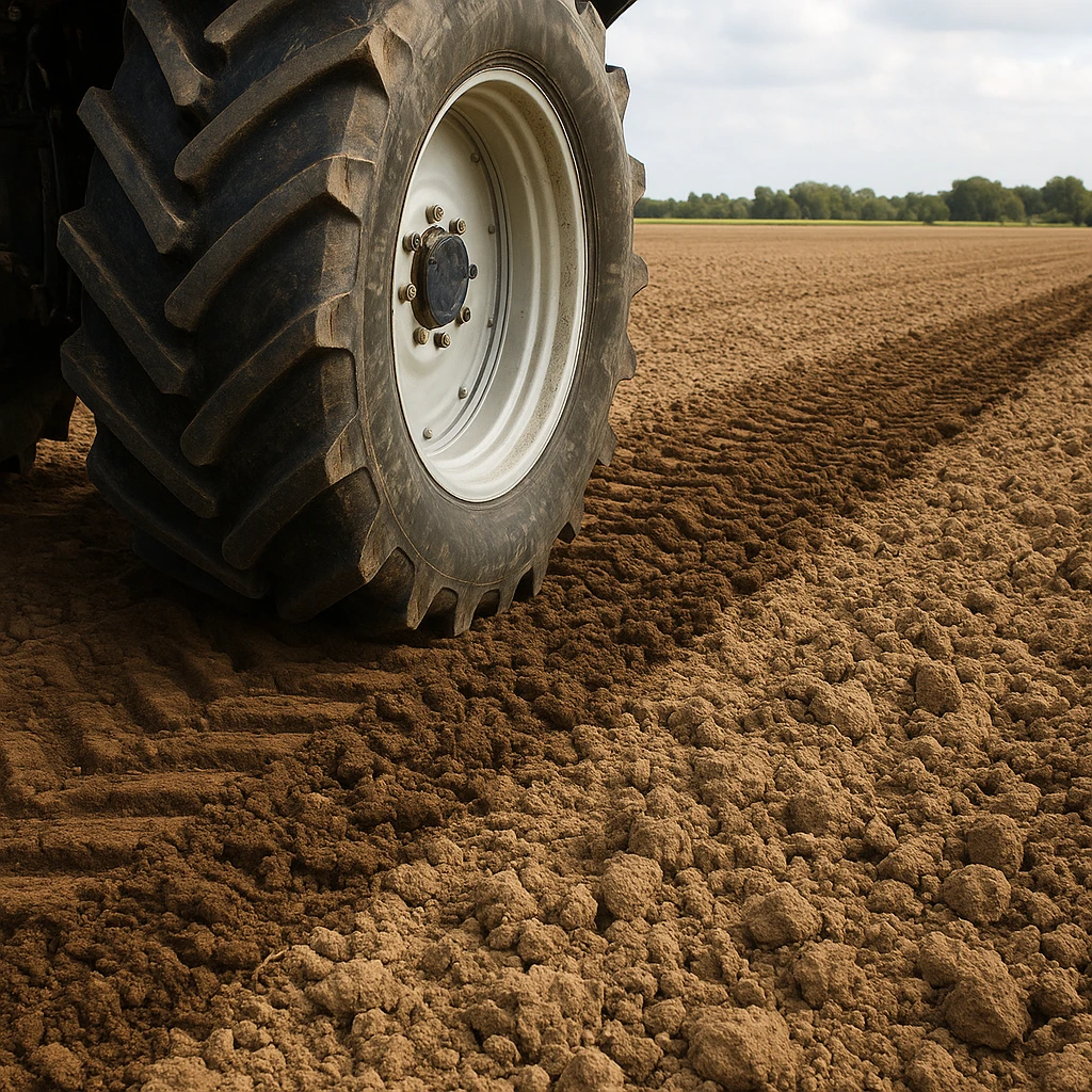 Optymalizacja ciśnienia w oponach maszyn rolniczych a ugniatanie gleby