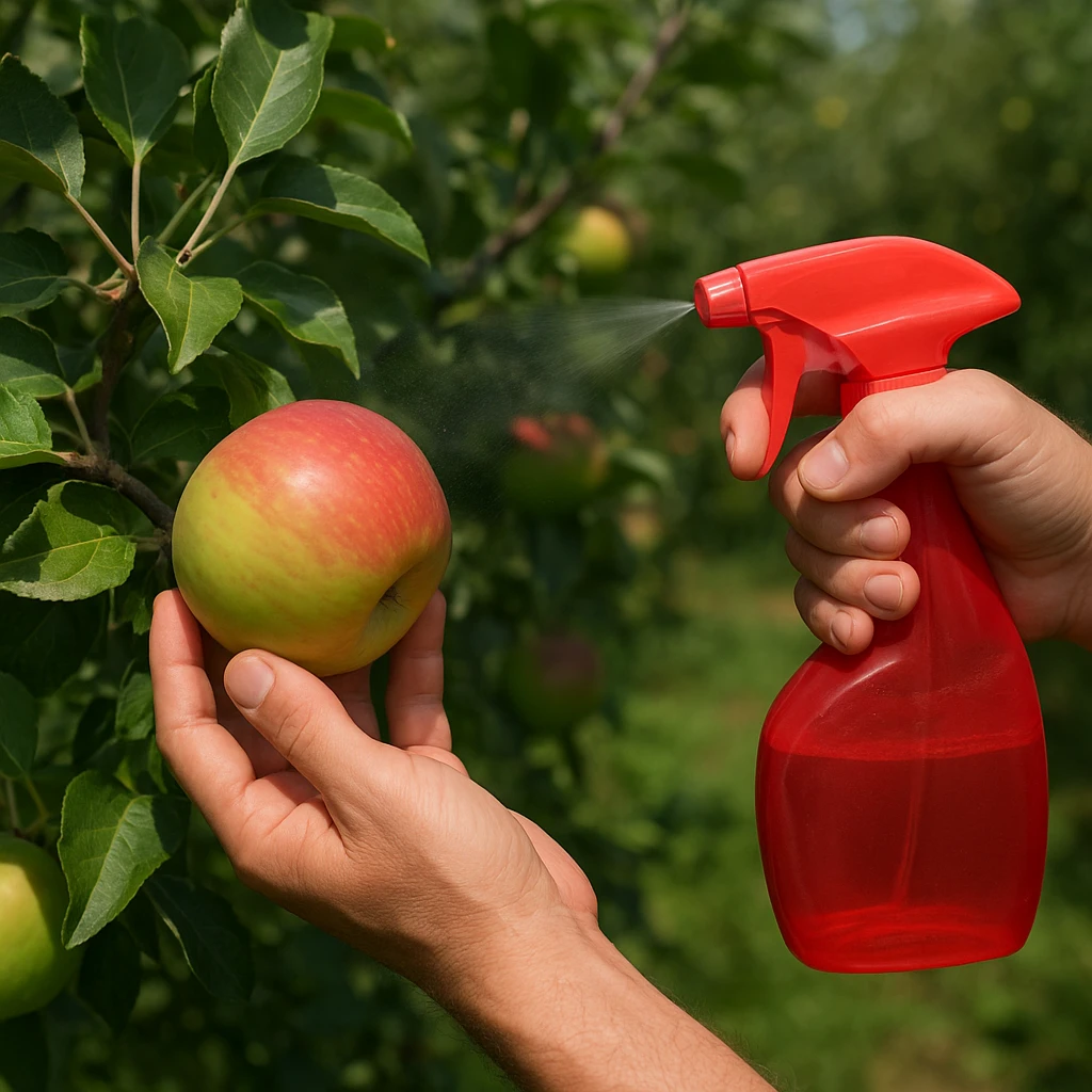 Metody poprawy wybarwienia jabłek przed zbiorem