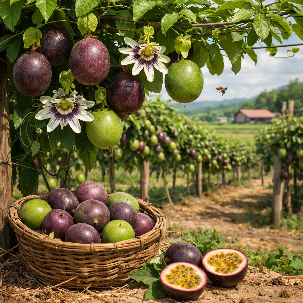 Marakuja – Passiflora edulis (roślina sadownicza)