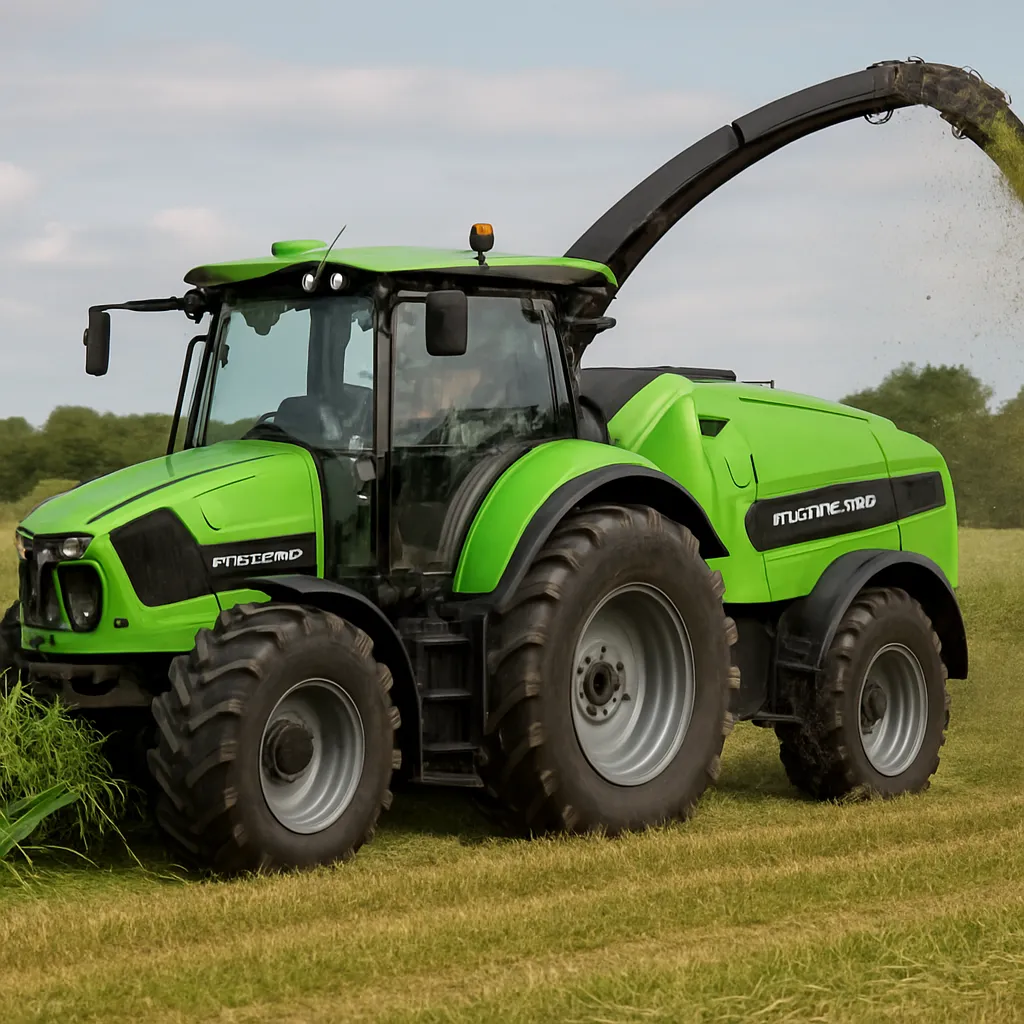 Deutz-Fahr 6185 TTV – sieczkarnia polowa Deutz-Fahr