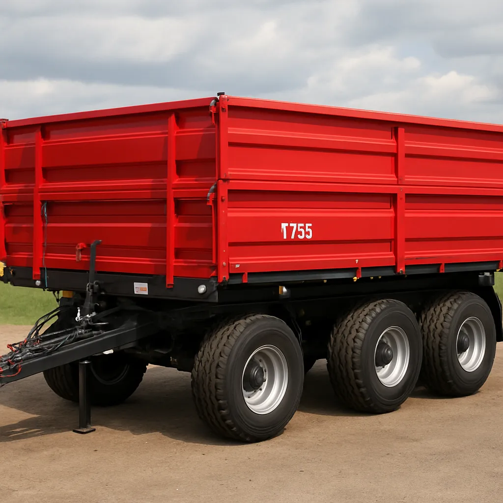 Metal-Fach T755 – przyczepa rolnicza Metal-Fach