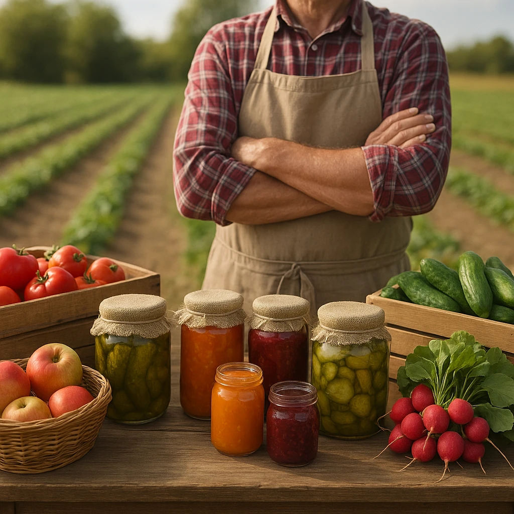 Rolniczy handel detaliczny – jak legalnie sprzedawać przetwory z gospodarstwa